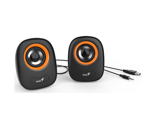 Акустическая система Genius SP-Q160 Orange (31730027402), изображение 3 Акустическая система Genius SP-Q160 Orange (31730027402), изображение 3