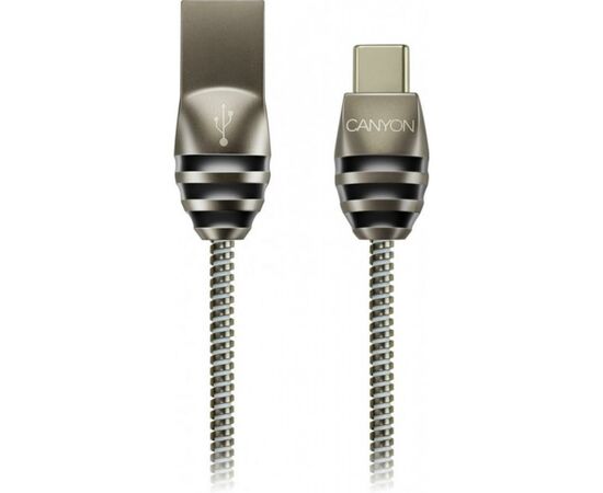 Дата кабель USB 2.0 AM to Type-C 1.0m Canyon (CNS-USBC5DG)