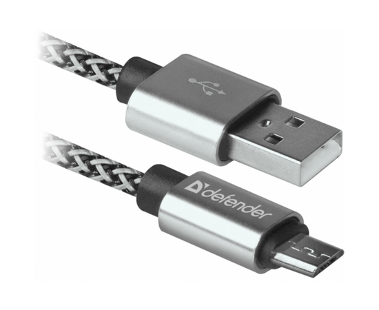 Дата кабель USB 2.0 AM to Micro 5P 1.0m USB08-03T PRO Defender (87815)