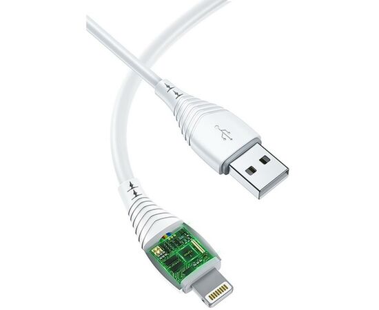 Дата кабель USB 2.0 AM to Lightning 1.2m Nature T-L830 White T-Phox (T-L830 White), изображение 2 Дата кабель USB 2.0 AM to Lightning 1.2m Nature T-L830 White T-Phox (T-L830 White), изображение 2