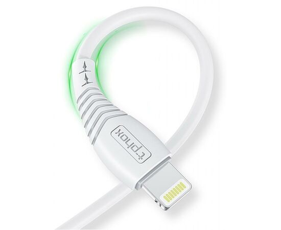 Дата кабель USB 2.0 AM to Lightning 1.2m Nature T-L830 White T-Phox (T-L830 White), изображение 3 Дата кабель USB 2.0 AM to Lightning 1.2m Nature T-L830 White T-Phox (T-L830 White), изображение 3