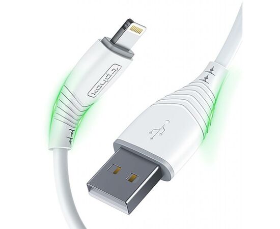 Дата кабель USB 2.0 AM to Lightning 1.2m Nature T-L830 White T-Phox (T-L830 White)