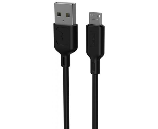 Дата кабель USB 2.0 AM to Micro 5P 1.2m Fast T-M829 T-Phox (T-M829 Black)