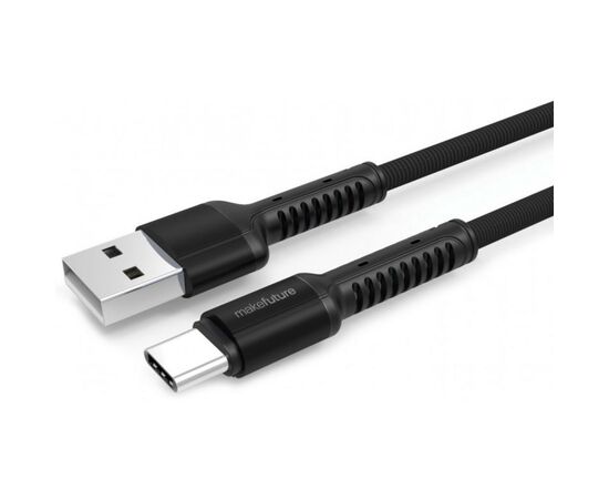 Дата кабель USB 2.0 AM to Type-C 1.0m 3 A MakeFuture (MCB-CD3GR)