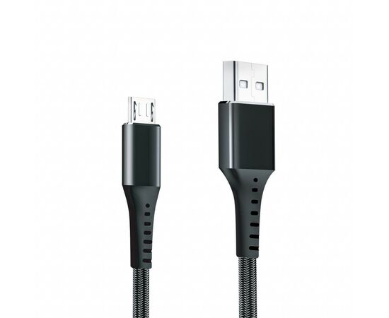 Дата кабель USB 2.0 AM to Micro 5P 1.2m Grand-X (FM-12B), изображение 2 Дата кабель USB 2.0 AM to Micro 5P 1.2m Grand-X (FM-12B), изображение 2