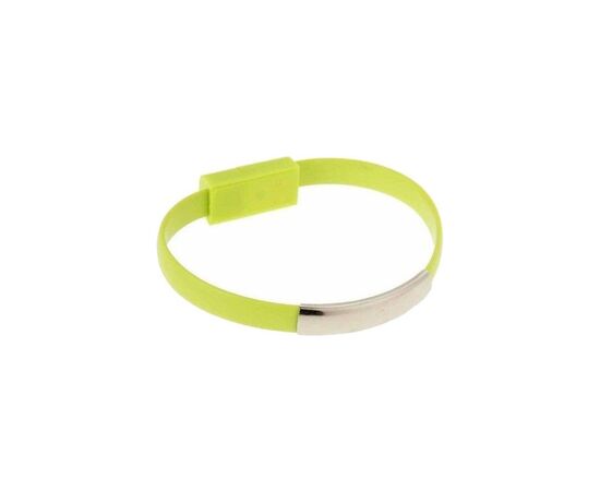 Дата кабель USB 2.0 AM to Micro 5P 0.2m браслет green Extradigital (KBU1782)