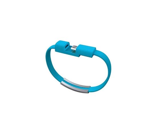 Дата кабель USB 2.0 AM to Micro 5P 0.2m браслет blue Extradigital (KBU1784), зображення 2 Дата кабель USB 2.0 AM to Micro 5P 0.2m браслет blue Extradigital (KBU1784), зображення 2