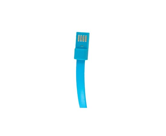 Дата кабель USB 2.0 AM to Micro 5P 0.2m браслет blue Extradigital (KBU1784), зображення 3 Дата кабель USB 2.0 AM to Micro 5P 0.2m браслет blue Extradigital (KBU1784), зображення 3