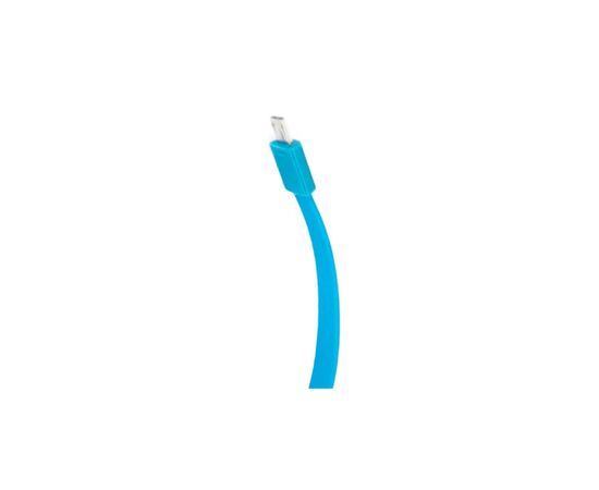 Дата кабель USB 2.0 AM to Micro 5P 0.2m браслет blue Extradigital (KBU1784), зображення 4 Дата кабель USB 2.0 AM to Micro 5P 0.2m браслет blue Extradigital (KBU1784), зображення 4