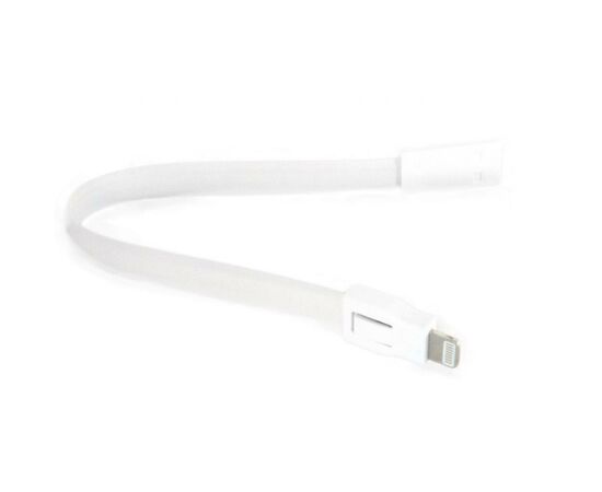 Дата кабель USB 2.0 AM to Lightning 0.18m white Extradigital (KBU1789), зображення 3 Дата кабель USB 2.0 AM to Lightning 0.18m white Extradigital (KBU1789), зображення 3