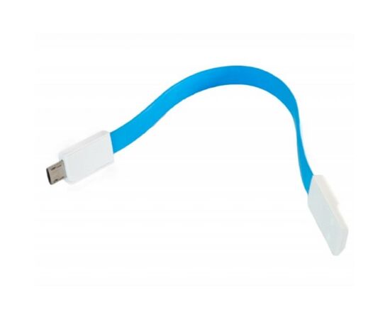 Дата кабель USB 2.0 AM to Micro 5P 0.18m blue Extradigital (KBU1785), изображение 3 Дата кабель USB 2.0 AM to Micro 5P 0.18m blue Extradigital (KBU1785), изображение 3