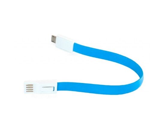 Дата кабель USB 2.0 AM to Micro 5P 0.18m blue Extradigital (KBU1785), изображение 4 Дата кабель USB 2.0 AM to Micro 5P 0.18m blue Extradigital (KBU1785), изображение 4