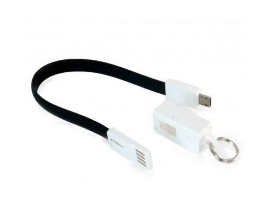 Дата кабель USB 2.0 AM to Micro 5P 0.18m black Extradigital (KBU1786), зображення 2 Дата кабель USB 2.0 AM to Micro 5P 0.18m black Extradigital (KBU1786), зображення 2