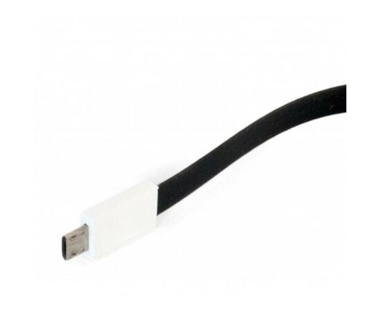 Дата кабель USB 2.0 AM to Micro 5P 0.18m black Extradigital (KBU1786), зображення 4 Дата кабель USB 2.0 AM to Micro 5P 0.18m black Extradigital (KBU1786), зображення 4