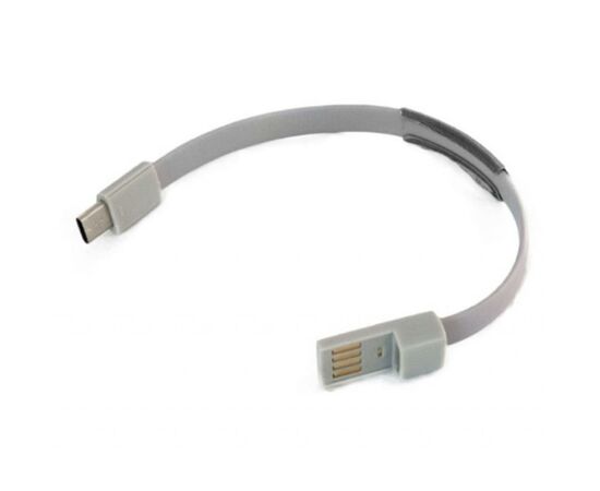 Дата кабель USB 2.0 AM to Type-C 0.2m grey Extradigital (KBU1779), зображення 2 Дата кабель USB 2.0 AM to Type-C 0.2m grey Extradigital (KBU1779), зображення 2