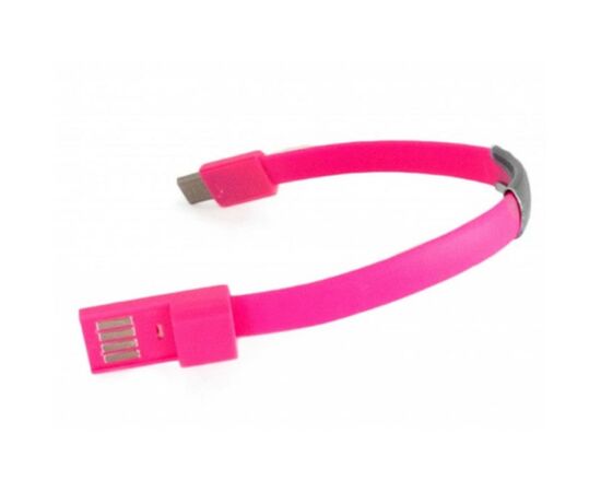 Дата кабель USB 2.0 AM to Type-C 0.18m pink Extradigital (KBU1780), зображення 2 Дата кабель USB 2.0 AM to Type-C 0.18m pink Extradigital (KBU1780), зображення 2