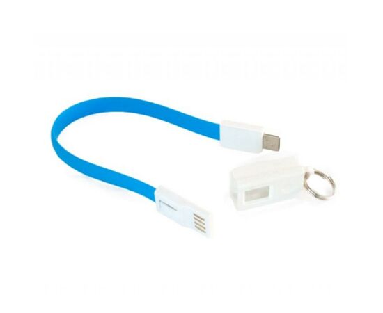 Дата кабель USB 2.0 AM to Type-C 0.18m blue Extradigital (KBU1787), зображення 2 Дата кабель USB 2.0 AM to Type-C 0.18m blue Extradigital (KBU1787), зображення 2