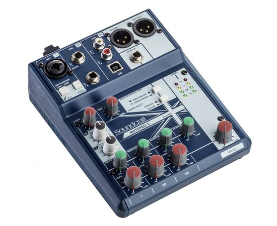 Микшерный пульт Soundcraft Notepad-5, изображение 2 Микшерный пульт Soundcraft Notepad-5, изображение 2