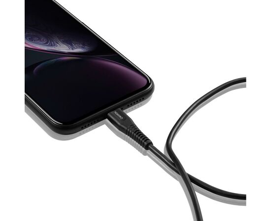 Дата кабель USB Type-C to Lightning 1.2m MFI Black Canyon (CNS-MFIC4B), изображение 4 Дата кабель USB Type-C to Lightning 1.2m MFI Black Canyon (CNS-MFIC4B), изображение 4