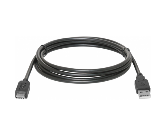 Дата кабель USB 2.0 AM to Type-C 1.0m USB09-03PRO black Defender (87492), изображение 2 Дата кабель USB 2.0 AM to Type-C 1.0m USB09-03PRO black Defender (87492), изображение 2
