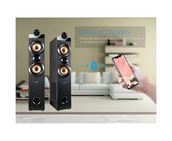 Акустическая система F&D T-70X Black, изображение 3 Акустическая система F&D T-70X Black, изображение 3