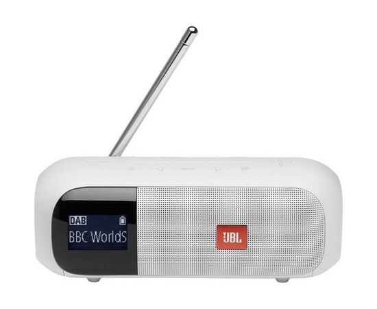 Акустическая система JBL Tuner 2 FM White (JBLTUNER2WHT), изображение 2 Акустическая система JBL Tuner 2 FM White (JBLTUNER2WHT), изображение 2