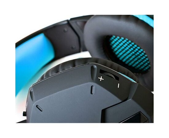 Наушники REAL-EL GDX-7500 black-blue, изображение 4 Наушники REAL-EL GDX-7500 black-blue, изображение 4