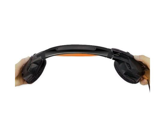 Навушники REAL-EL GDX-7700 SURROUND 7.1 black-orange, зображення 6