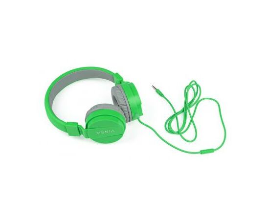 Наушники Vinga HSM035 Green New Mobile (HSM035GR), изображение 4 Наушники Vinga HSM035 Green New Mobile (HSM035GR), изображение 4