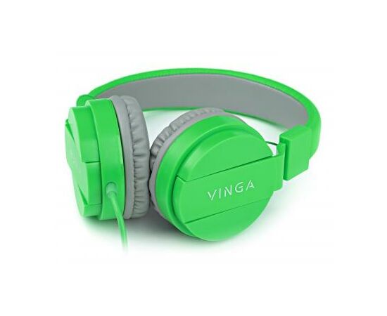 Наушники Vinga HSM035 Green New Mobile (HSM035GR), изображение 8 Наушники Vinga HSM035 Green New Mobile (HSM035GR), изображение 8