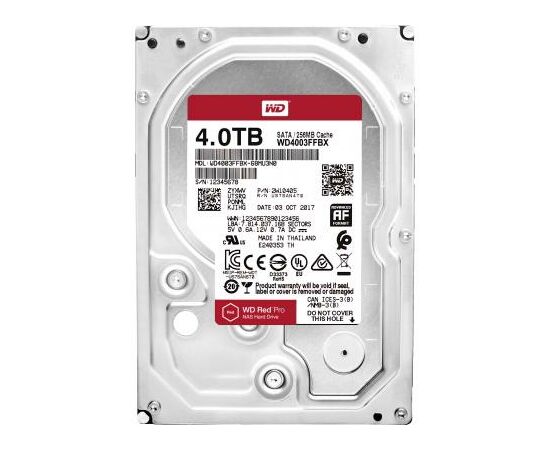 Жесткий диск 3.5" 4TB WD (WD4003FFBX)