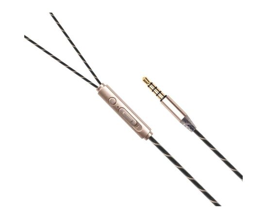 Навушники Vinga EPM045 GoldBlack (EPM045GB), зображення 2 Навушники Vinga EPM045 GoldBlack (EPM045GB), зображення 2