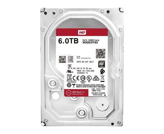 Жесткий диск 3.5" 6TB WD (WD6003FFBX)