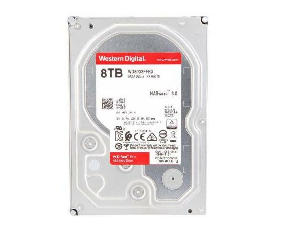 Жесткий диск 3.5" 8TB WD (WD8003FFBX)