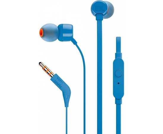 Наушники JBL T110 Blue (JBLT110BLU)