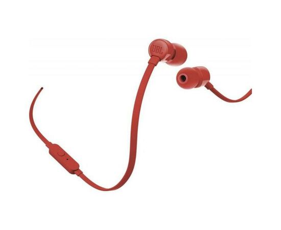 Наушники JBL T110 Red (T110RED), изображение 4 Наушники JBL T110 Red (T110RED), изображение 4