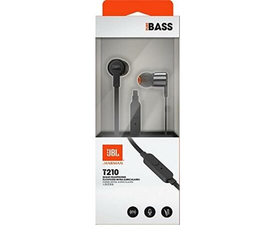 Наушники JBL T210 Black (JBLT210BLK), изображение 9 Наушники JBL T210 Black (JBLT210BLK), изображение 9