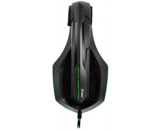 Навушники Gemix X-350 black-green, зображення 2 Навушники Gemix X-350 black-green, зображення 2