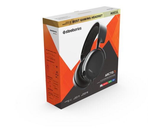 Наушники SteelSeries Arctis 3 Black 2019 Edition (61503), изображение 5
