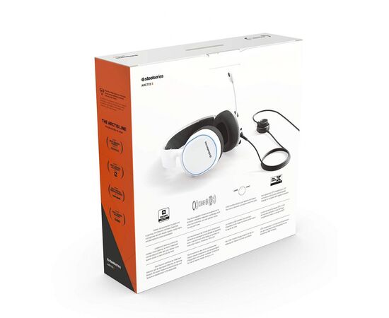 Наушники SteelSeries Arctis 5 White 2019 Edition (61507), изображение 7 Наушники SteelSeries Arctis 5 White 2019 Edition (61507), изображение 7
