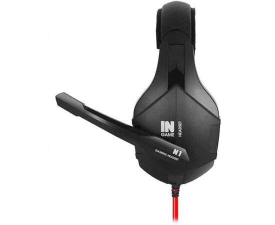 Наушники Gemix N1 Black-Red Gaming, изображение 3 Наушники Gemix N1 Black-Red Gaming, изображение 3