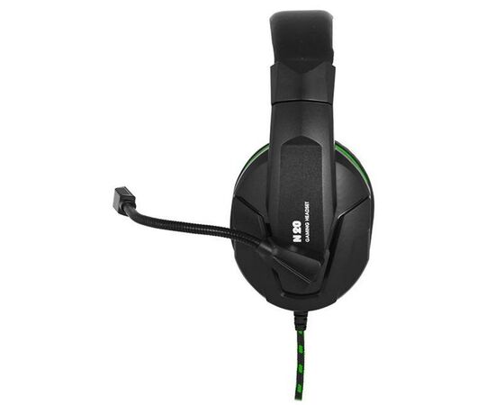 Наушники Gemix N20 Black-Green Gaming, изображение 3 Наушники Gemix N20 Black-Green Gaming, изображение 3