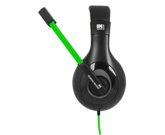 Наушники Gemix N3 Black-Green Gaming, изображение 3 Наушники Gemix N3 Black-Green Gaming, изображение 3