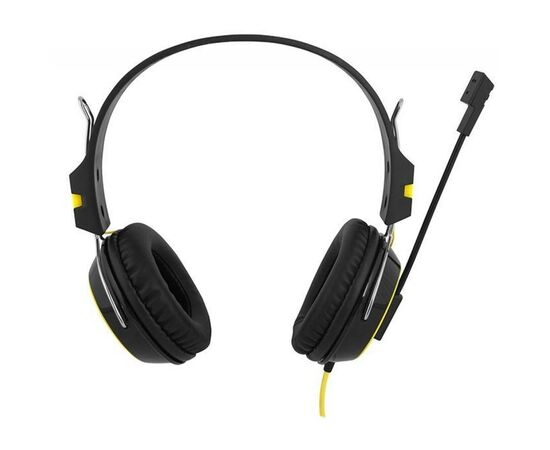 Наушники Gemix N4 Black-Yellow Gaming, изображение 2 Наушники Gemix N4 Black-Yellow Gaming, изображение 2