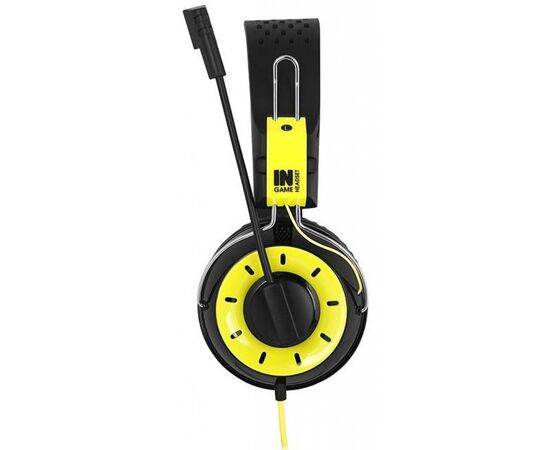 Наушники Gemix N4 Black-Yellow Gaming, изображение 3 Наушники Gemix N4 Black-Yellow Gaming, изображение 3