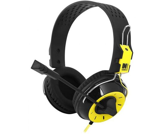 Навушники Gemix N4 Black-Yellow Gaming