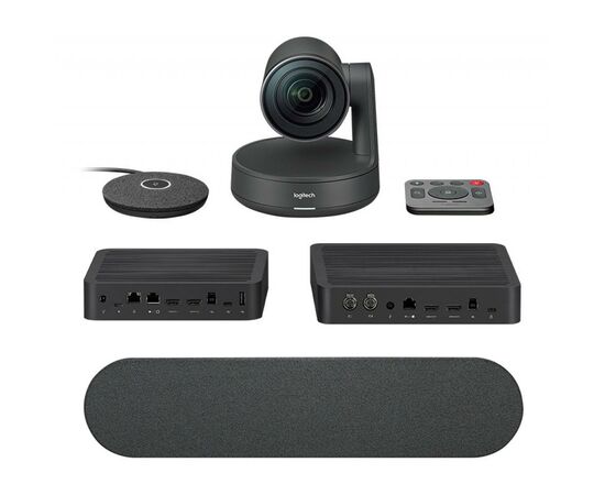 Веб-камера Logitech Rally Plus Ultra-HD Dual Speaker ConferenceCam (960-001224)