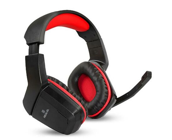 Наушники REAL-EL GDX-7550 Black-Red, изображение 3 Наушники REAL-EL GDX-7550 Black-Red, изображение 3