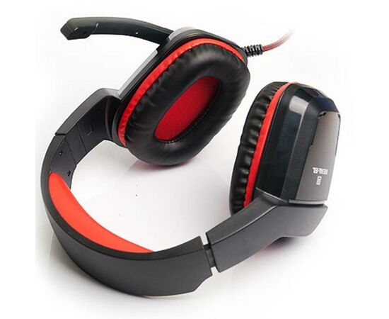 Наушники REAL-EL GDX-7550 Black-Red, изображение 4 Наушники REAL-EL GDX-7550 Black-Red, изображение 4
