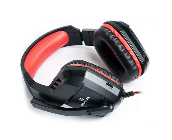 Наушники REAL-EL GDX-7550 Black-Red, изображение 6 Наушники REAL-EL GDX-7550 Black-Red, изображение 6
